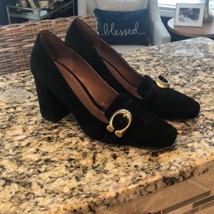 Coach heels.  7.5.  Worn once.